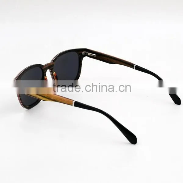Zebra Maple Aluminium Frame Polarized Sunglasses photo-3