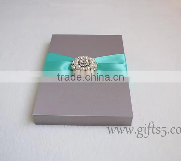 Elegant Silk Boxes for Invitations Wholesale photo-5