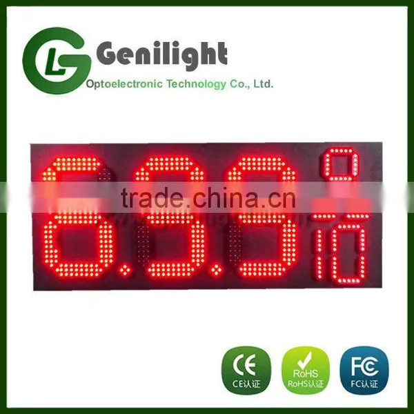 Customized Inch 4 Digit Led Diesel Gas Price Display Sign photo-3