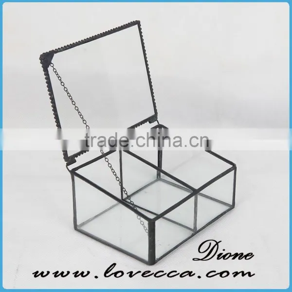 Reflections Square Jewelry Box Personalized Custom Jewelry Box photo-5