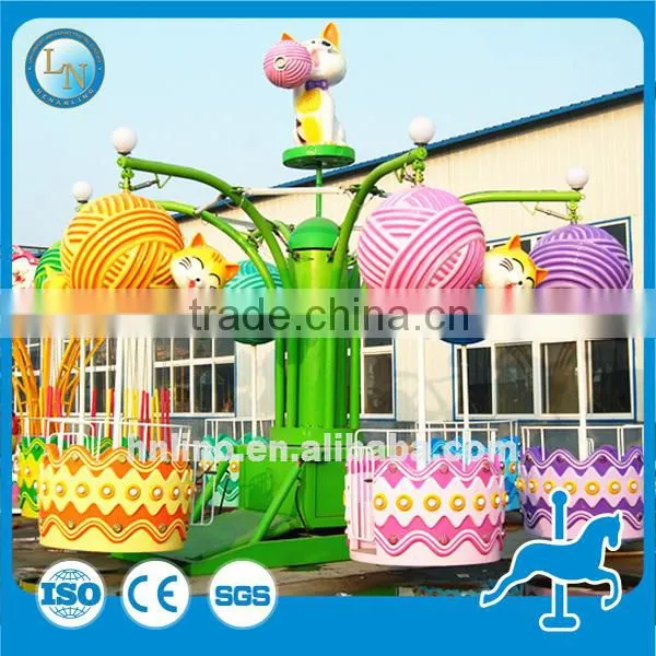 Sweety! Outdoor Carnival Kids Amusement Rotary Kitty Rides for Sale photo-4