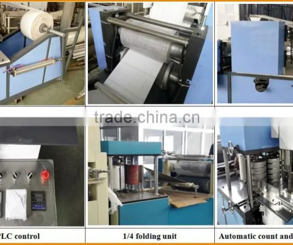 ZYDF210 High Quality Napkin Tissue Paper Folding Machine photo-2