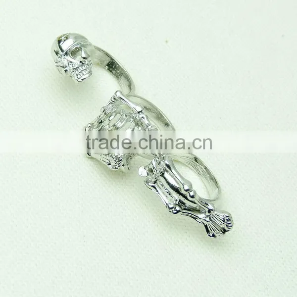 Jewellery Gold Human Skeleton Wedding Rings photo-2