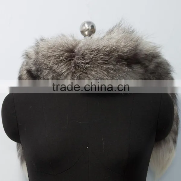 2015 Classics Natural Fox Fur Scarf /comfortable photo-4