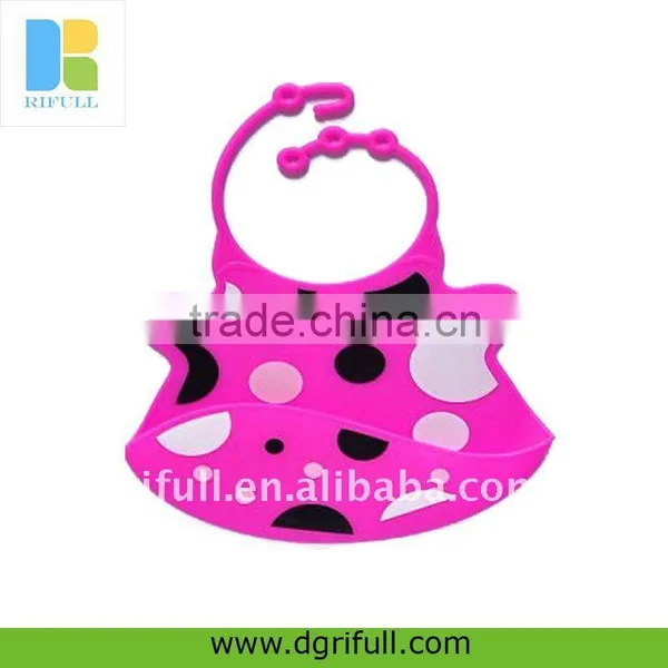 Plain Color Silicone Baby Bandana Bibs photo-6