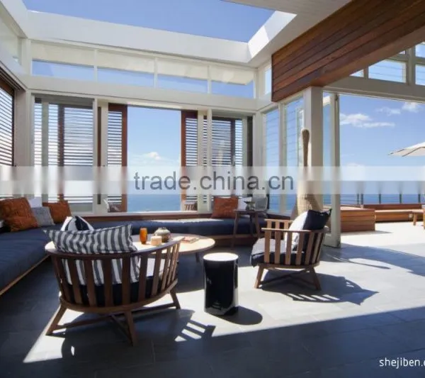 TOP Gradet Aluminum Casement Windows With 6000 Series Aluminium Double Glazed photo-2
