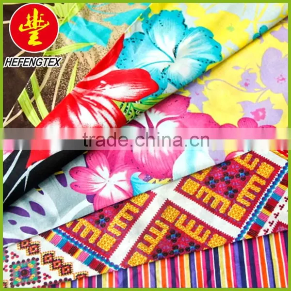 Wholesale Spandex African Wax Printed Cotton Fabric photo-2