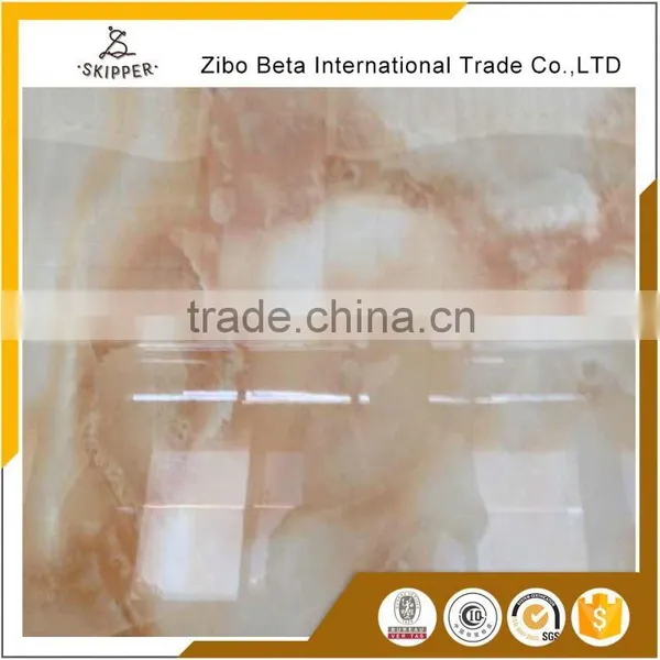 Super White Nano Micro Crystal Polished Porcelain Tiles photo-5