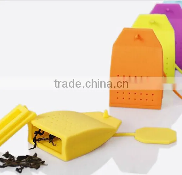 Factory Price BPA Free Silicone Bag Shape Tea Infuser photo-4