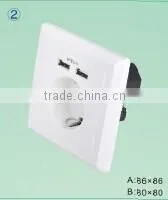 European Series USB Wall Socket