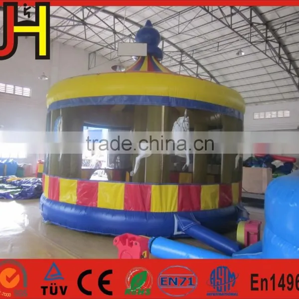 Inflatable Toys, Bungee Trampoline, Inflatable Oblique Trojan photo-3
