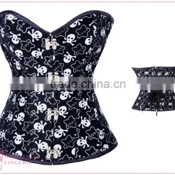 HOT Hot Steel Boned Corset Sexy Red Mature Corset for Sale photo-5