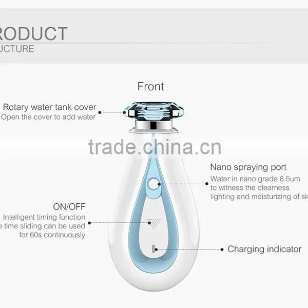 Rechargeable Handy Nano Mister / Portable Nano Sprayer / Facial Steamer Machine photo-4