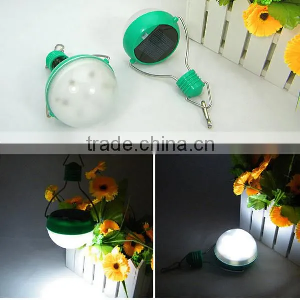 Camping Lantern Super Bright LED's Outdoor Survival Light Bulb Solar Power Lamp photo-2