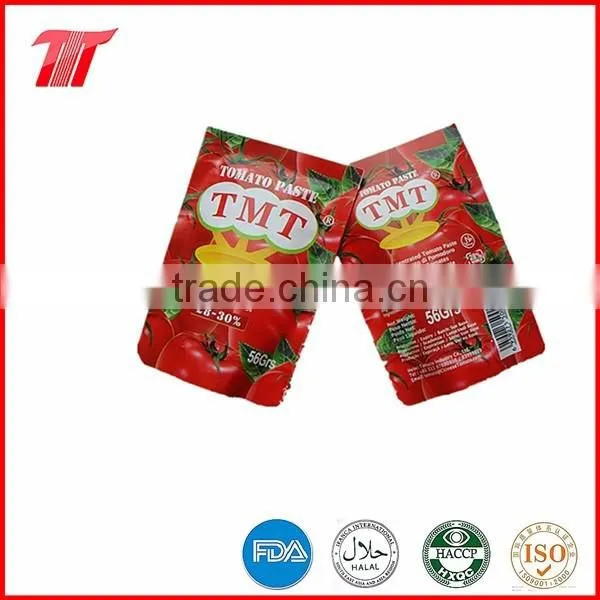 Sweet and Sour Flavor Dark Red Tomato Paste Canned Tomato Paste From Sauce Supplier photo-2