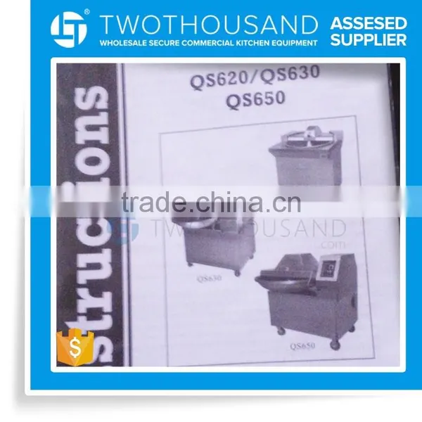 2016 China Supplier for 20L Meat Bowl Cutter Food Shredder Cutting Machine photo-2