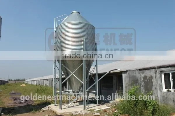 Goldenest Hot-galvanized Sheet Poultry Silo photo-3