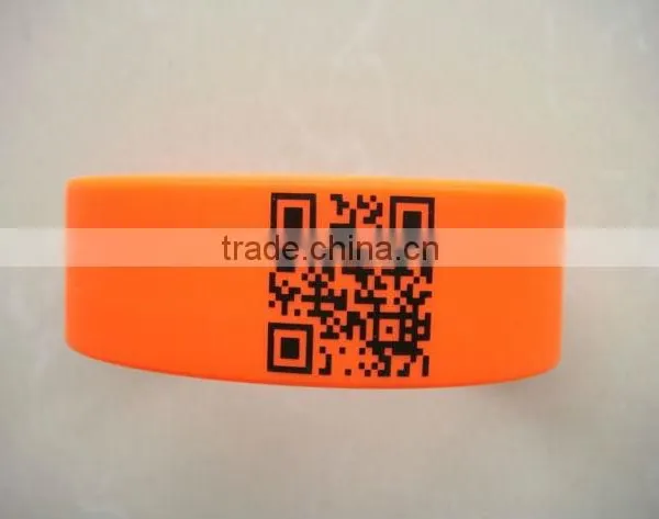 Logo Customized Silicone Band Printing Silicone Rubber Band