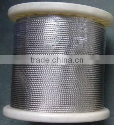 Galvanized/ungalvanized Steel Wire Rope 6x24+7fc photo-1