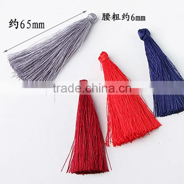 Full Colours Handmade Nylon TASSEL Jewelry Aotomobile Bags Decorative Tassel photo-3