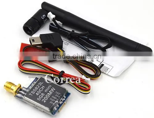 Factory Wholesale TS5823L RC Gear 5G8 Mini VTx FPV 5.8 GHz Video Transmitter Receiver 200mW photo-2