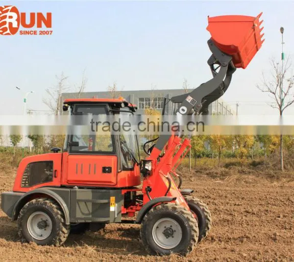 Qingdao Everun New 1.0 Ton Farm Machinery Mini Wheel Loader Made In China photo-3