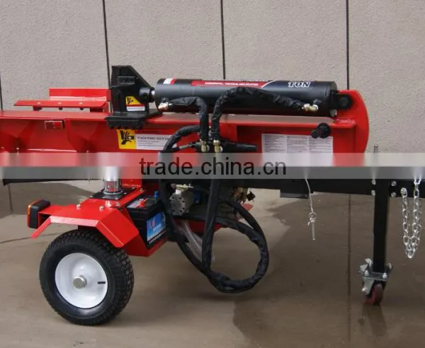 Red 50T Diesel Log Splitter, Wood Split Machine photo-4