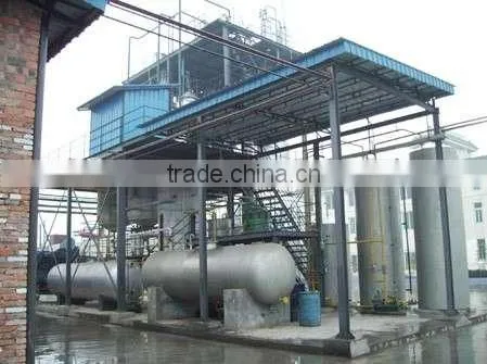 Continuous Working Waste Crude Oil Refining Purification Plant photo-6