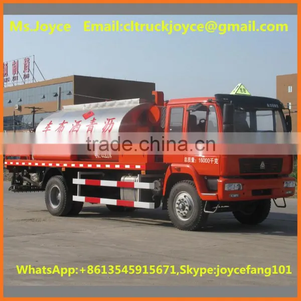 Truck Mounted Type Bitumen Sprayer (distributor ) Capacity 6000L photo-4