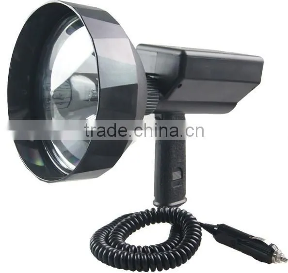 Factory Supply 12V 100W Portable Searching Halogen Lamp Spot Light Work Lamp Search Spotlight photo-2