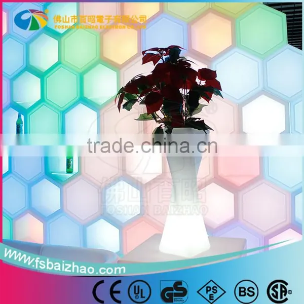 LED Plastic Home Flower Pot photo-4