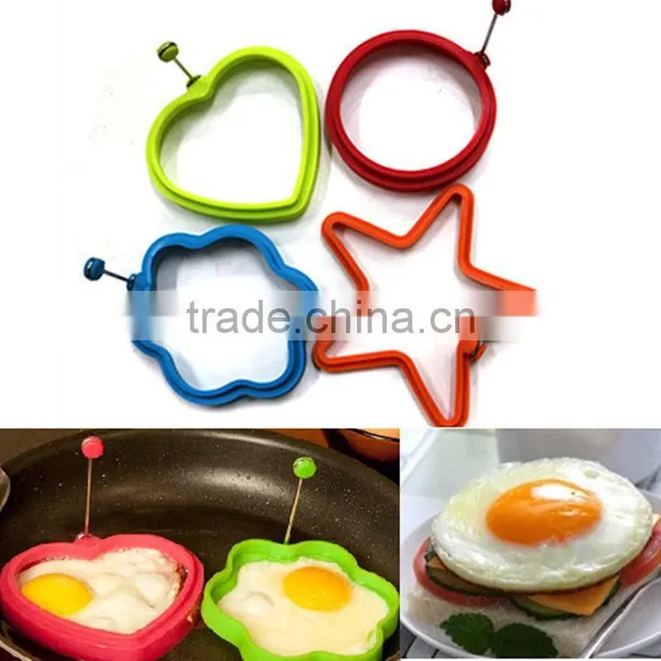 Custom Egg Frying Ring Fried Silicone Egg Ring, Pancake Ring photo-4