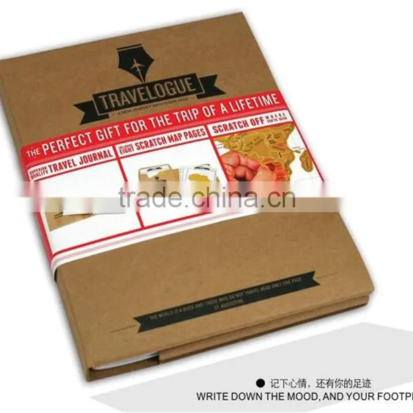 CT-595 The New Travel Journal Map Including Eight Tourism Map Paper TRAVELOGUE Tour Player Map photo-2