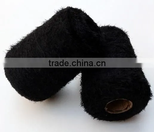 100%Polyamide/Nylon Fancy Feather Yarn For Knitting photo-2