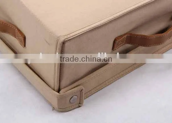 Rectangular Folding Canvas With Cover Storage Box photo-4