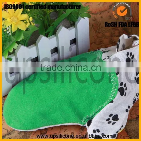 2016 Horse Grooming Brush Bathing Tool Cheaning Silicone Pet Brush photo-3