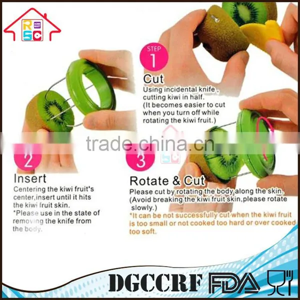 NBRSC TOP & HOT SELL Green Kiwi Fruit Cut Digging Core Twister Slicer Kitchen Peeler Tool Cutter Device for Fruit Salad photo-6