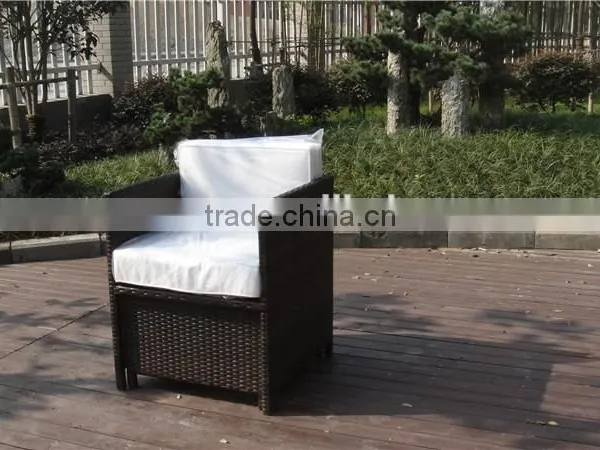 Popular PE Rattan Club Bar Set Outdoor Furniture photo-5