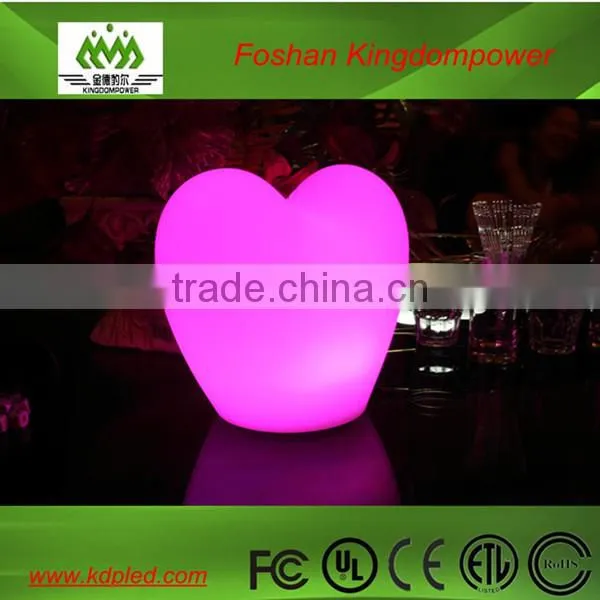 Wireless Led RGB Heart Shaped Lamp photo-5