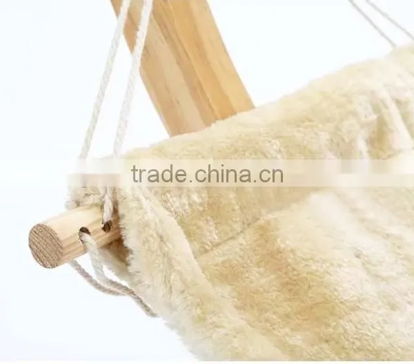 Cat Hammock With Wooden Frame /Wooden Hammock With Canopy photo-2