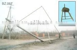 Aluminum erecting pole machine15M
