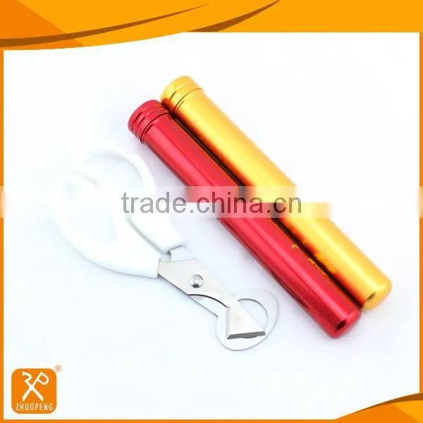5.4" LFGB Fancy Popular Stainless Steel Cigar Cutter Scissors photo-2