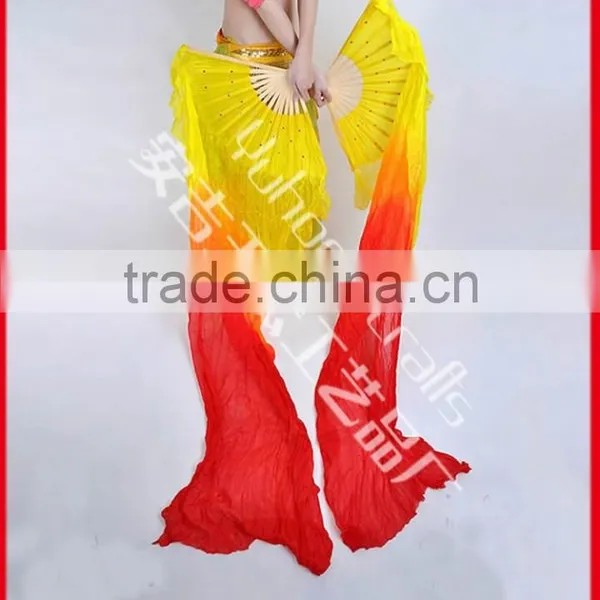 Colorful Silk Dance Fan for Promotion photo-3