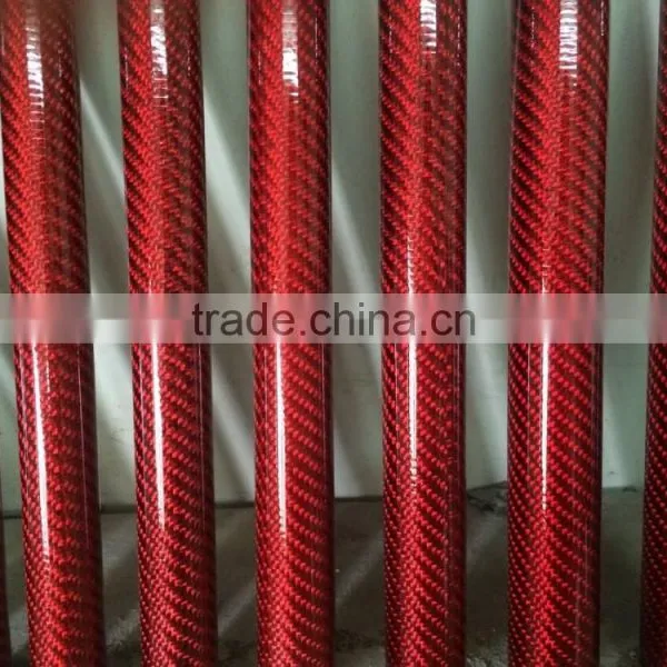 Carbon Fiber Colorful OEM Tube With Matte Surface Treatment photo-4
