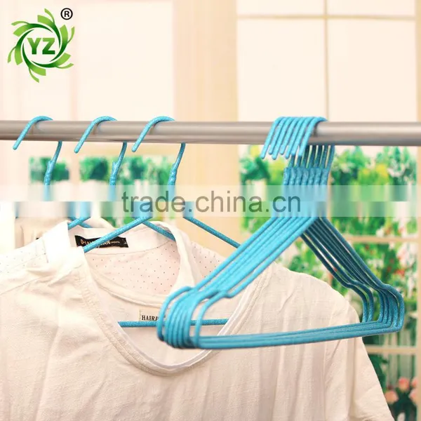 A560 2017 High Quality Clothes Hanger/metal Pvc Coated Laundry Hangerr/Metal PVC Hanger With Curved Shape photo-5