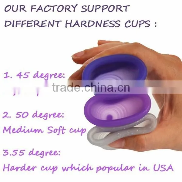 FDA Approved Soft Silicone Menstrual Period Cup photo-3