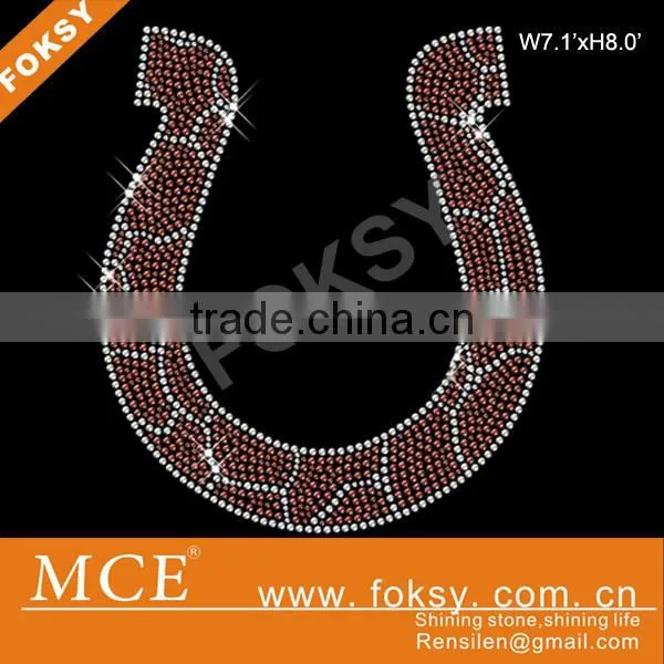 Rhinestone Transfer Horse Shoe, Rhinestone Hotfix Motifs