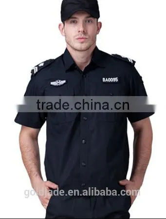 Custom Black Comfortable Security Guard Clothing photo-2