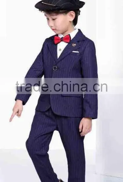 Boy's Prinstrip Five- Piece Suit Set photo-5