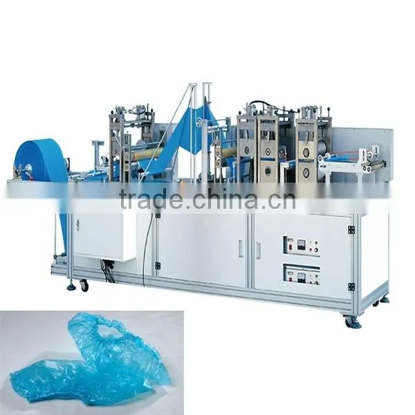 Disposable PE Automatic plastic shoe cover machine